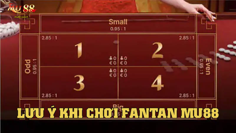 Fantan - Cẩm Nang Bỏ Túi Trước Khi Vào Bàn Cược